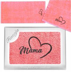Koney Ajándék Anyák Napjára Korall Színű Törülköző 70X140 Koney (PRODUKT POLSKI- dzień Matki dzień Ojca)