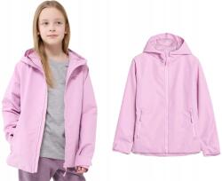4F U0741 4F átmeneti kabát 5000 membránnal, 164 rózsaszín kapucnival (4f)