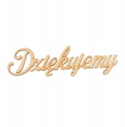 Klepkomania felirat Köszönjük köszönet esküvő iskola (BST095)