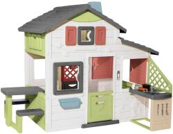 Smoby Szuper Nagy Házikó Konyhával És Kerttel 2 Ajtós (SM 810207)