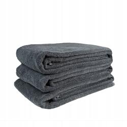  Vastag MrTowel Törölköző 50x100cm Luxury-Line 630g/m2 Spa és Wellness Használatra, Antracit (Gruby Ręcznik MrTowel 50x100cm Antracyt 630g)