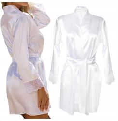 Dkaren Női Rövid Köntös Vékony Csipkével, Övvel Kötős, Hosszú Ujjú XXLBiel