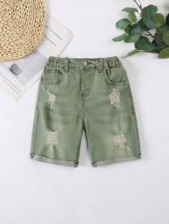 Shein LC55201 Shein Fiú Farmer Rövidnadrág (4) 116