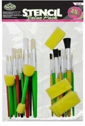  Stencil Ecset Készlet Value Pack 25 db R&l (RL RART-20)