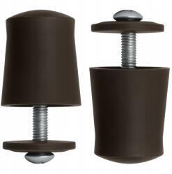 Portos Puffer, Korlátozó, Stopper külső redőnyhöz 30 mm sötétbarna 2 db (BF-08)