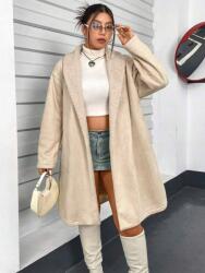 Shein Bézs Csíkos Kabát (0XL) (613022)