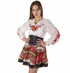  Cleo hegyvidéki népi regionális szoknya ekrü