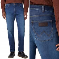 Wrangler Frontier GreenFuzz laza egyenes meleg farmer nadrág W33 L32 (112341440 )