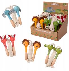 Askato Gyerek Ugrálókötél Fa Fogantyúkkal Zsinóros Állatok 3+ Askato (115641)