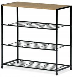 Autronic Háromszintes cipőtartó Autronic GD-414 Oak, 63cm (GD-414 OAK)