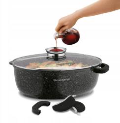 Konighoffer Britfanna Kerámia Márvány Lúdtalp Ovális Konighoffer Kingstone 8 l (5907558790252)