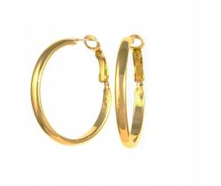 Colibra Arany női fülbevaló karika hagyományos kör klasszikus közepes 3.3 cm Colibra (p1393/3)