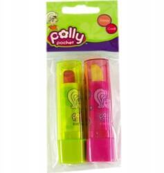 DERFORM Radír 2 darab rózsaszín rúzs alakú különleges iskolai (3143)