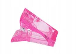 ManyLashes Körömcsipesz manikűr krimpelő, rózsaszín (Klips do zaciskania paznokci)