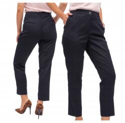 FIRI Elegáns Női Szivarnadrág magas derekú Sötétkék 40 L