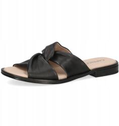 Caprice fekete Monaco stílusos bőr papucs [27100-42-022] [Méret 36] (27100-42-022)