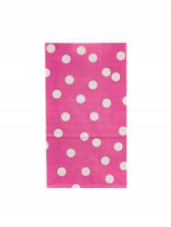 MiA Papír Ajándéktáskák Rózsaszín Pöttyös 100db