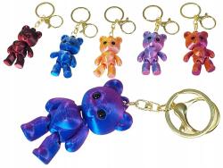 Adar Kulcstartó maci 3D színes fényes maci kulcstartó 2012 (622012)