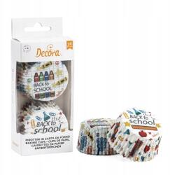 Decora Muffin Papírok Vissza Az Iskolába 50x32mm 36 db Iskolakezdés (14/491)