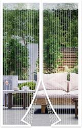  Diker Mágneses Szúnyogháló Ajtóra 90x200 CM Fehér (1111)