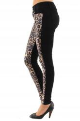  Cindy. h Női leopárdmintás nadrág S/m 36/38
