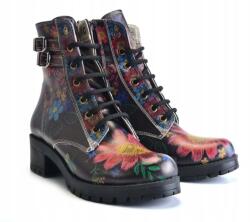  Női fűzős bokacsizma Goby DRY103 39 (16170)