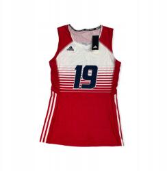 adidas Piros Usa 19 Adidas Röplabda póló M-es méret (KN1/86-40)