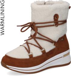 Caprice Danica barna/fehér lélegző hótaposó [26222-43-313] méret39 (26222-43-313)