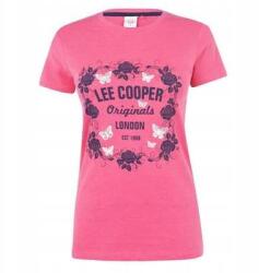 Lee Cooper Női póló Lee Cooper Marl rózsaszín pamut póló Xs