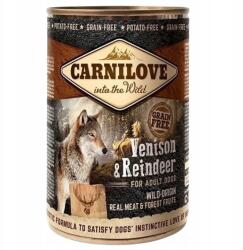 CARNILOVE szarvas- és rénszarvashús felnőtt kutyáknak 400g