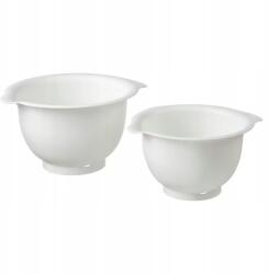 IKEA Miska Uniwersalna Szett 2 Darabos 22cm és 26cm Fehér Ikea Vispa (Univerzális Tál Szett) (504.217.91)