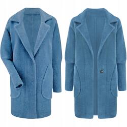 Soprato Alpaka kabát nagy méret Alpaka Gyapjú Színek Farmer (7109)