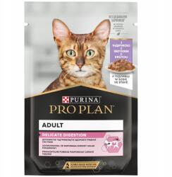 Purina Nedves Macskaeledel Purina Pro Plan Pulykával Szószban 85 g Érzékeny Macskáknak