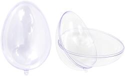 Pogotowie Florystyczno-Ślubne Tojás tojás műanyag akril 2 fél, Húsvét, magasság 12x8, 7cm 1db (PJAJO12)