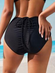 Shein Fürdőruha Alsó Maxi Fodros Fekete Shein M 38