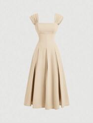 Shein Bézs Ruha Szögletes Nyakkivágással (M) (613188)