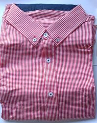  Férfi hosszú ujjú kockás ing 3XL-es méret XXXL