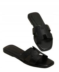 Shein Fekete Női Flip-flop Papucs 36-OS (sx25061814808330404)