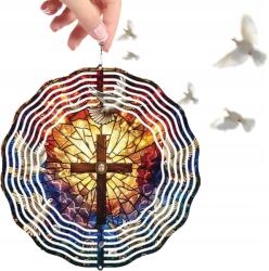 Bedee 3D Hologramos Forgó Szélcsengő Kültéri És Otthoni Felakasztáshoz ( dekoracyjna obrotowy dzwonek wietrzny)