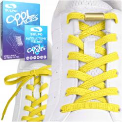 Sulpo Rugalmas, kötés nélküli cipőfűző, bármilyen cipőhöz, sárga (Elastyczne sznurowadła sznurówki bez wiązania)