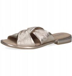 Caprice arany Monaco stílusos bőr flip-flop papucs [27100-42-959] méret36 (27100-42-959)