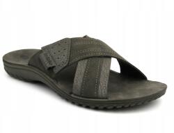 Inblu Férfi Flip-flop Papucs Inblu FN-107 Szürke Öko Bőr Széles Pántok Kényelmes (FN000107.025)