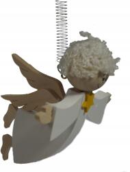 Peewit Fából készült angyalka rugós medál (5904870437537)