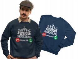 Aradena Pulóver sakkrajongóknak A sakk hívja apát, fiút Ajándék L-es méret (406 L Szachy Dzwonią)