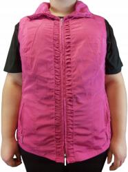 ERFO Mellény, erős rózsaszín, ráncolt, állógalléros Erfo, 50-es méret