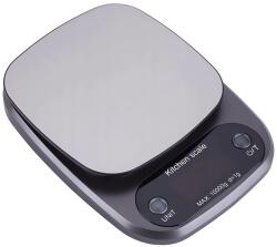 VERK GROUP Verk 17138 digitális konyhai mérleg 3 kg, fekete (17138_CZ)