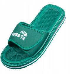Kubota Férfi Sport Papucs Kubota Tépőzáras Sötét Zöld Habszivacs Tépőzáras Papucs 43 (KUBKRZ-SS24-07-20-43)