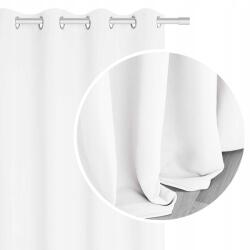 Prestiqua Függöny Nappaliba Sötétítő Karikával Fehér 140x240 Hold (HOLD2)