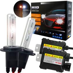 G.A.T. Xenon Szett H7 Hid Xenon Izzók Xenon 6000K 35W Ultra Slim Izzók