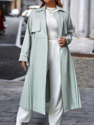 Shein Pliszírozott Kabát Öv (4XL) (613143)